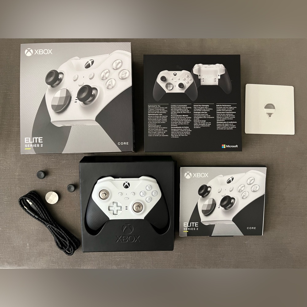 Xbox Elite Wireless Controller Series 2 – Core (White)
